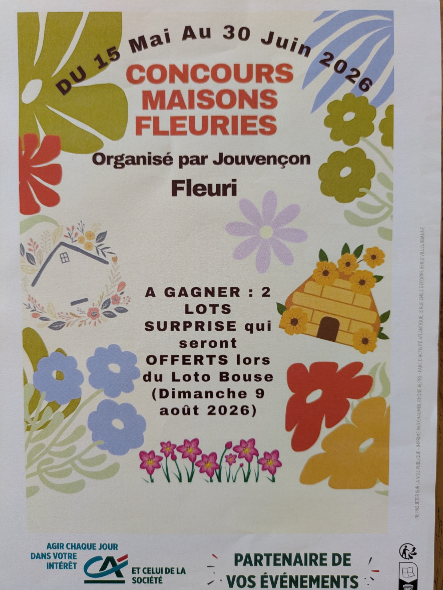Concours des maisons fleuries 2026